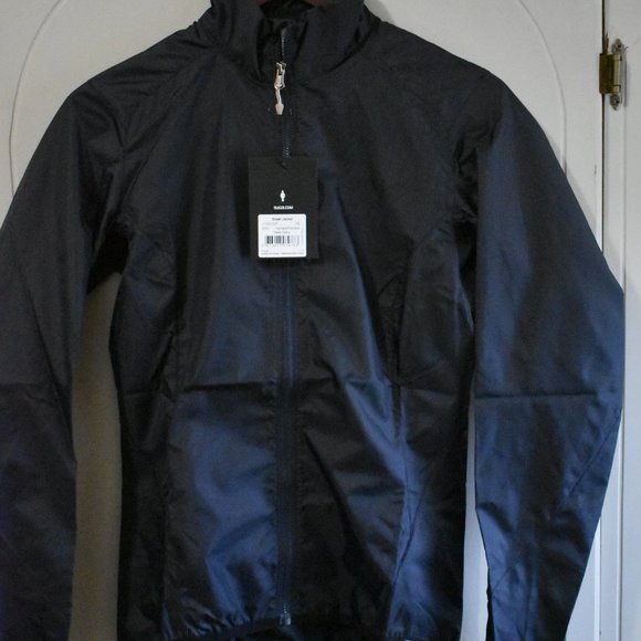 SUGOI Jackets & Blazers - NWT SUGOi Stash Wind & Water Resistant Jacket Wm's XS Black Zip Closure